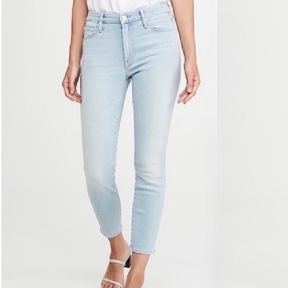 Mother Jeans The Looker Ankle When In Rome Light Wash